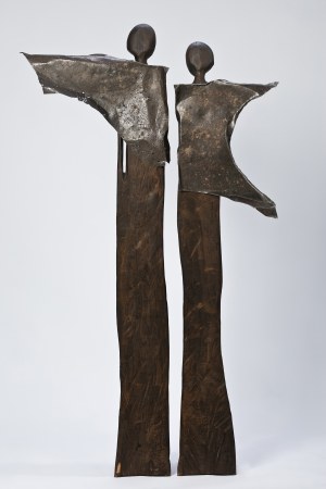 Karol Dusza, Para aniołów (wys. 148 i 154 cm)