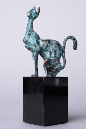 Robert Dyrcz, Kot (Brąz, wys. 21 cm)
