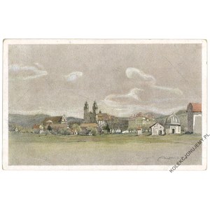[KRZESZÓW] Farbige Zeichnungen von Dr. P. Aust. Kloster Grüßau