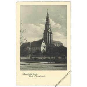 [ŚWIDNICA] Schweidnitz Schles. Kath. Pfarrkirche