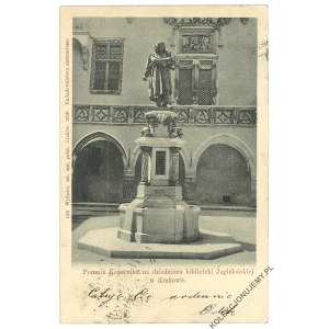 [KRAKÓW] Pomnik Kopernika na dziedzińcu biblioteki Jagielońskiej w Krakowie