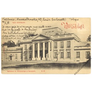 WARSZAWA. Pałac Belwederski