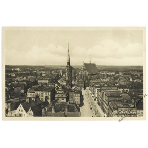 [NYSA] Neisse (O.-S.). Blick auf das Rathaus und die Pfarrkirche