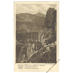 [CZARNOHORA] Howyrla (2058 m) z Wielkich Kozłów, wyd. PTK