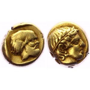 Ancient Greece Lesbos Mytilene EL Hekte 454 - 428 BC