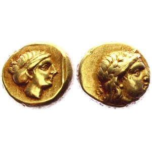 Ancient Greece Lesbos Mytilene EL Hekte 377 - 326 BC
