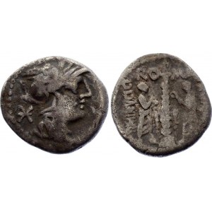 Roman Republic Rome AR Denarius 134 BC