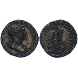 Roman Empire Sestertius 103 - 111 AD, Trajan