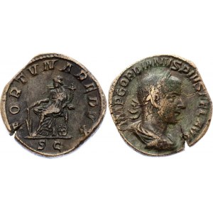 Roman Empire Rome Sestertius Gordianus III 243 - 244 AD