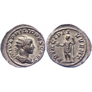 Roman Empire Antoninianus 246 AD, Philip II
