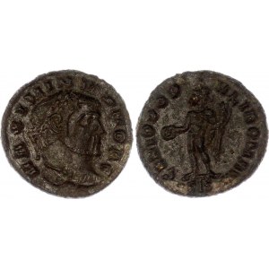 Roman Empire Maximinus II Daia Æ 1/4 Follis 305 - 306 AD