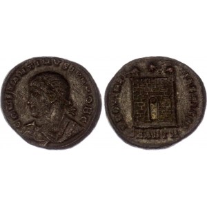 Roman Empire Constantine II Æ Follis 325 - 326 AD