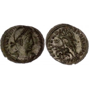 Roman Empire Constantius II Æ Follis 350 - 355 AD