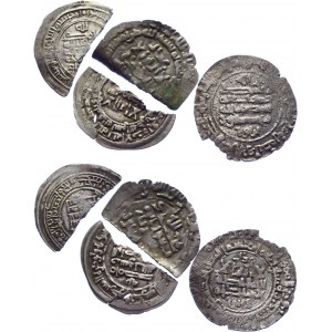 Abbasid Caliphate Lot of 4 Coins 750 - 1258 (ND)