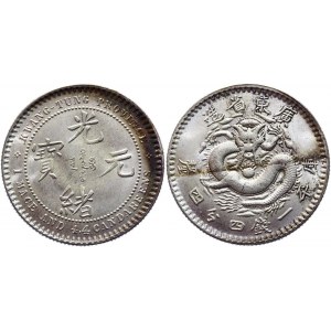 China Kwangtung 20 Cents 1889 Collectors Copy
