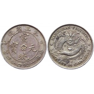 China Manchuria 20 Cents 1914 - 1915 (ND)