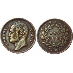 Sarawak 1 Cent 1863