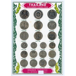 Thailand Lot of 2 Sets 1937 - 1988