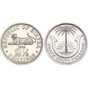 Biafra 2-1/2 Shillings 1969
