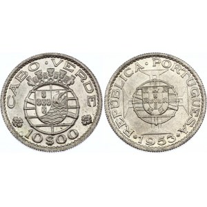 Cabo Verde 10 Escudos 1953