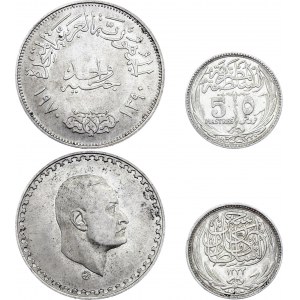 Egypt 5 Piastres & 1 Pound 1917 - 1970 AH 1335 - 1390