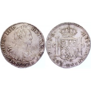 Bolivia 8 Reales 1792 PTS PR