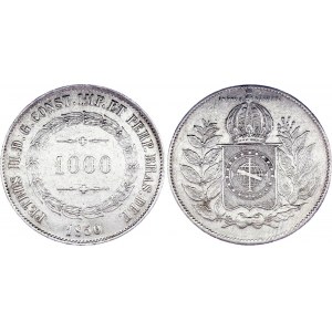 Brazil 1000 Reis 1850