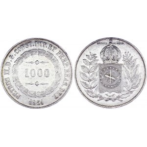 Brazil 1000 Reis 1851