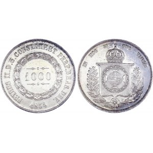 Brazil 1000 Reis 1854