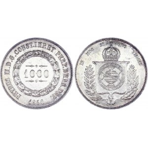 Brazil 1000 Reis 1856