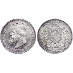 Brazil 500 Reis 1888