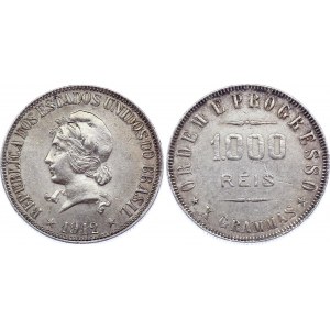 Brazil 1000 Reis 1912