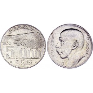 Brazil 5000 Reis 1937