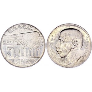 Brazil 5000 Reis 1938