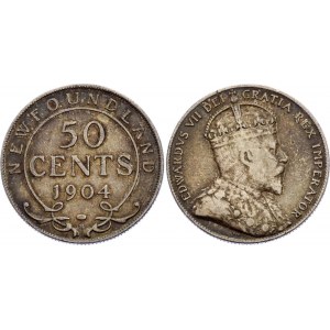 Canada Newfoundland 50 Cents 1904 H