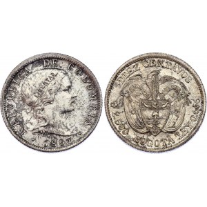 Colombia 10 Centavos 1897