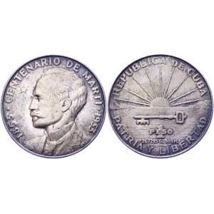 Cuba 1 Peso 1953