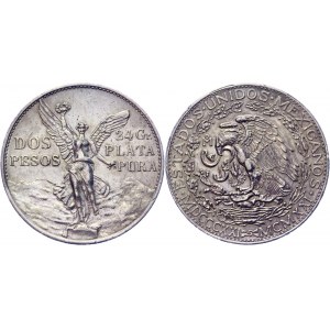 Mexico 2 Peso 1921 Mo