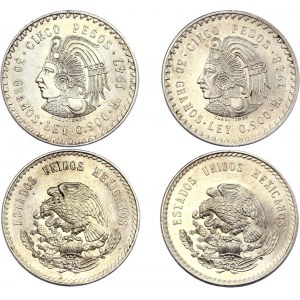 Mexico 2 x 5 Pesos 1947 - 1948