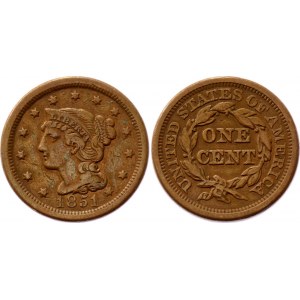 United States 1 Cent 1851