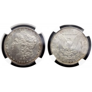 United States 1 Dollar 1885 NGC MS 61