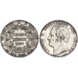 German States Baden 3-1/2 Gulden / 2 Taler 1841