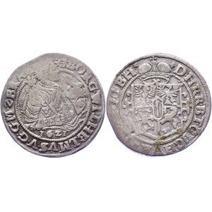German States Brandenburg Ort / 1/4 Taler 1621