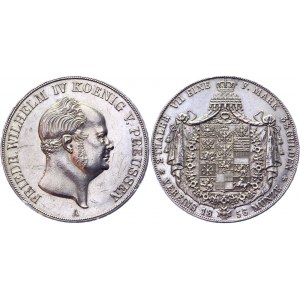 German States Prussia 2 Vereinsthaler 1856 A