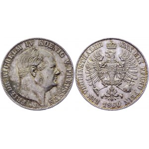 German States Prussia 1 Vereinsthaler 1860 A