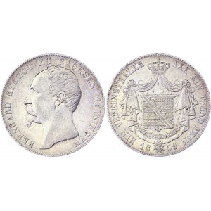 German States Saxe-Meiningen 1 Vereinsthaler 1859