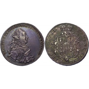 German States Saxe-Coburg-Saafeld 1 Taler 1765 ICK