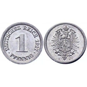 Germany - Empire 1 Pfennig 1917 A