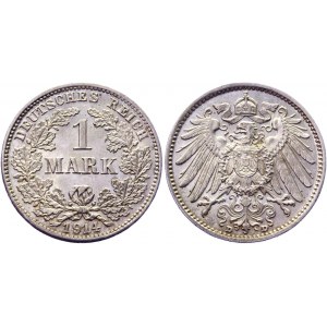 Germany - Empire 1 Mark 1914 D