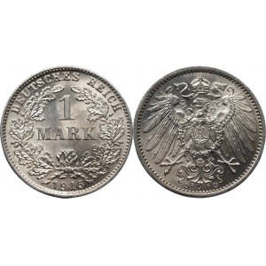 Germany - Empire 1 Mark 1915 D